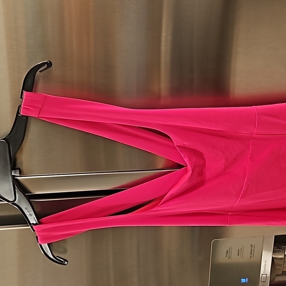 💕OUTDOOR VOICES💕 Cross Back Tennis Minidress ~ PItaya Pink Large L NWT - Picture 11 of 14